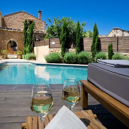 Almyrida Sands Luxury Stone Villa Xirosternion Bagian luar foto