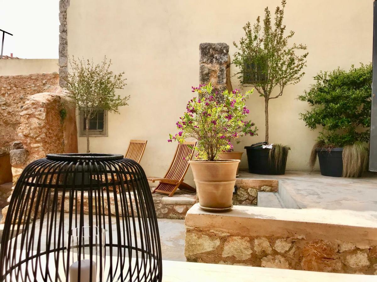 Almyrida Sands Luxury Stone Villa Xirosternion Bagian luar foto